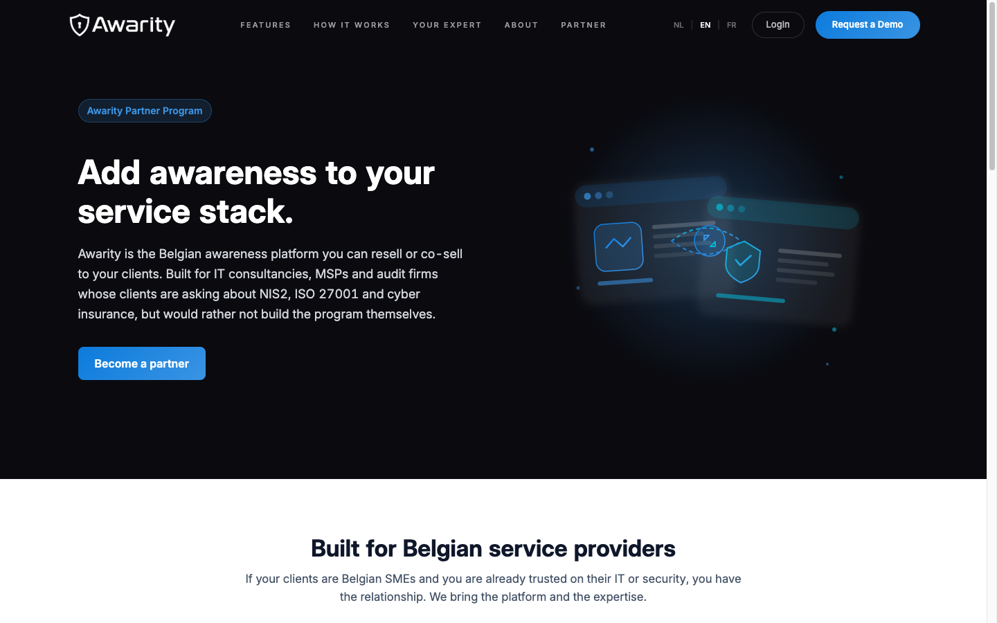 Awarity-platform dashboard